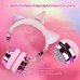 Kids Headphones, Unicorn Bluetooth/Wired Headphones with Microphone Adjustable Headband,85dB Volume Limited HD Sound Headphones for School, Birthday, Xmas, Unicorn Gift (Diamond Blue)