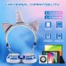 Kids Headphones, Unicorn Bluetooth/Wired Headphones with Microphone Adjustable Headband,85dB Volume Limited HD Sound Headphones for School, Birthday, Xmas, Unicorn Gift (Diamond Blue)